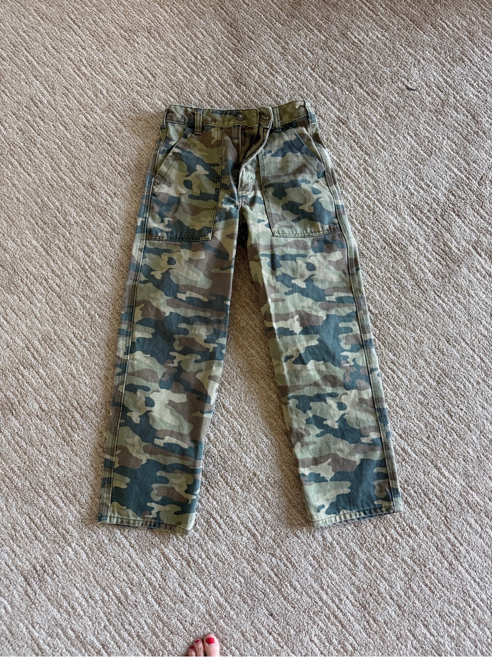 We The Free Women's Camo Boot Cut Jeans